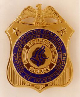 DHHS_IG /Office of Investigations / Special Agent Wall Seal